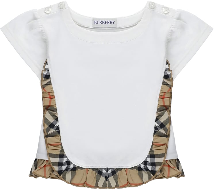 Burberry T-Shirts And Polos White