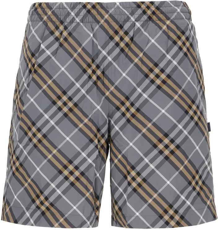 Burberry Burberry Printed nylon swimming shorts