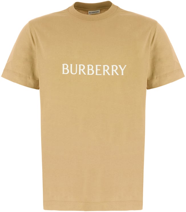 Burberry Burberry Beige cotton t-shirt