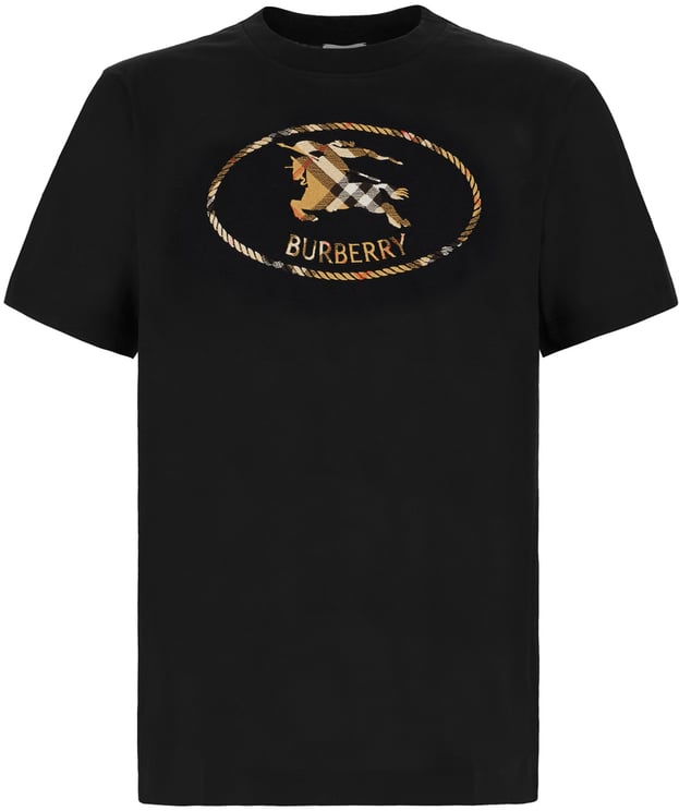 Burberry Burberry Black cotton t-shirt