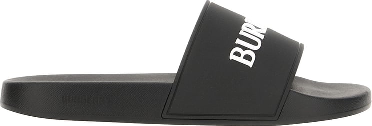 Burberry Burberry Black rubber slippers