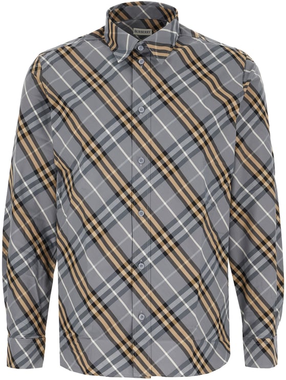Burberry Burberry Printed poplin shirt