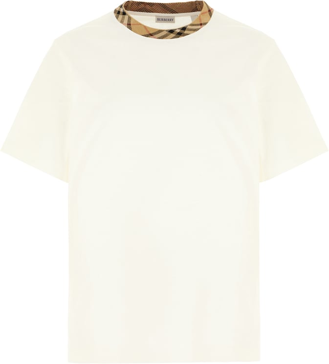 Burberry Burberry White cotton t-shirt
