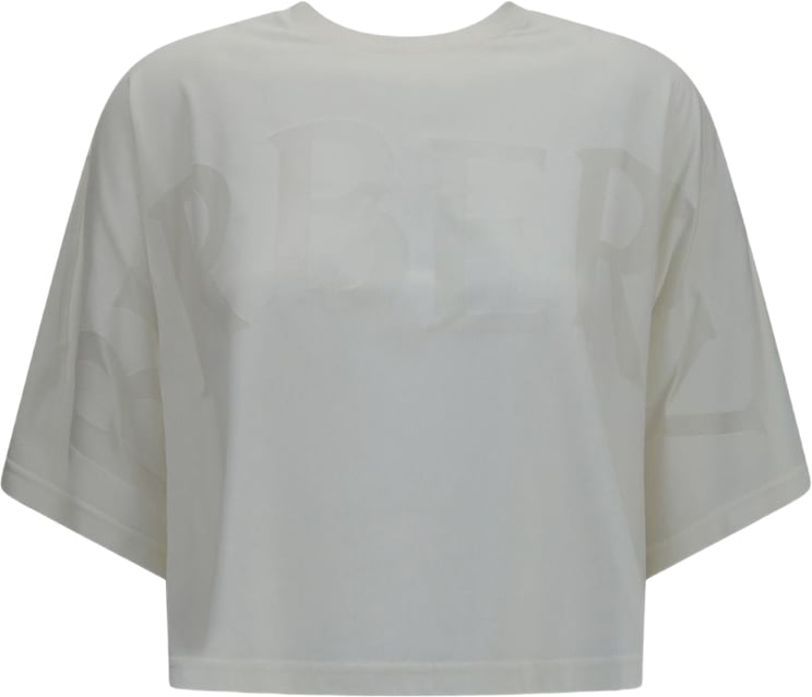 Burberry T-Shirts And Polos White