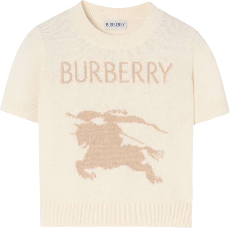 Burberry T-Shirts And Polos Ivory