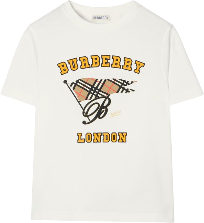 Burberry T-Shirts And Polos Chalk White