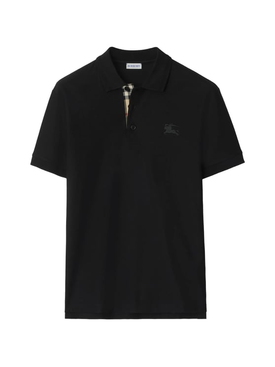 Burberry Eddie Check Placket Polo Shirt