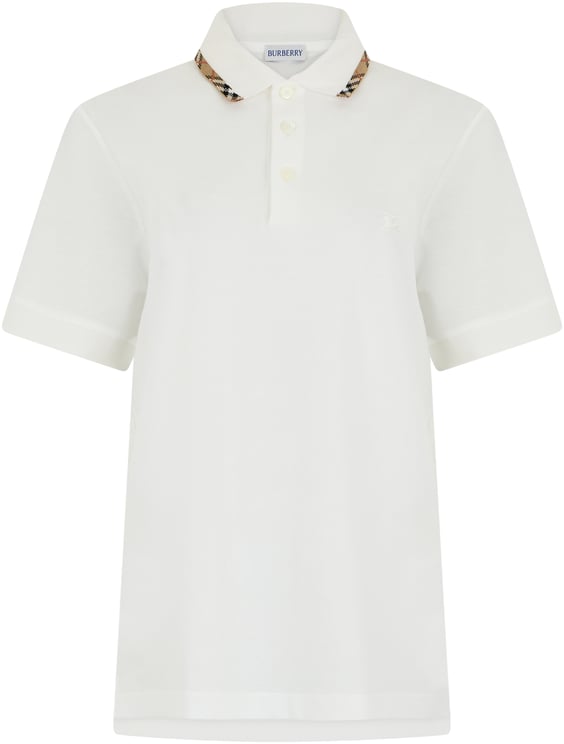 Burberry Cotton polo with short sleeves