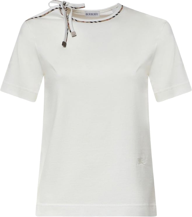 Burberry T-Shirts And Polos White