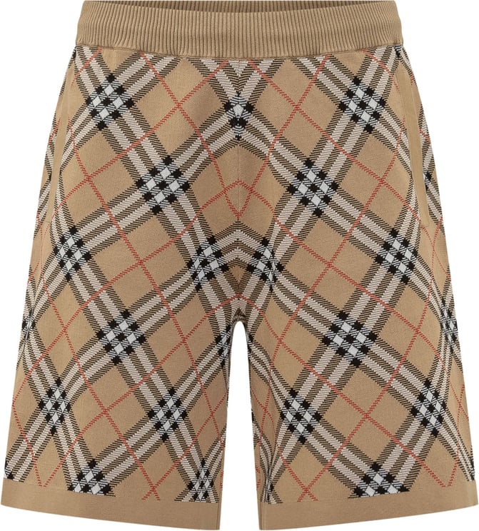 Burberry Shorts Gawain con Motivo Check