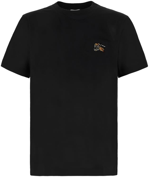 Burberry Burberry Black stretch cotton t-shirt