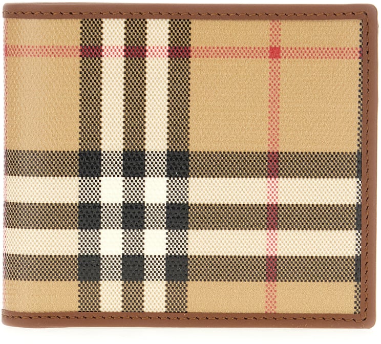 Burberry Burberry Printed fabric wallet