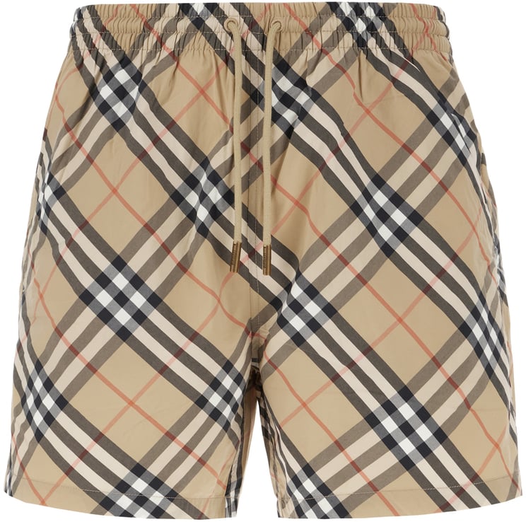 Burberry Burberry Printed nylon swimming shorts