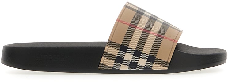 Burberry Burberry Printed rubber slippers
