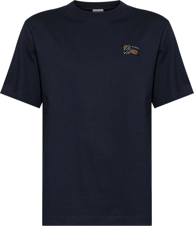 Burberry Navy T-Shirt Seth Top