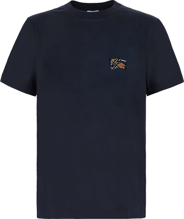 Burberry Burberry Midnight blue cotton t-shirt