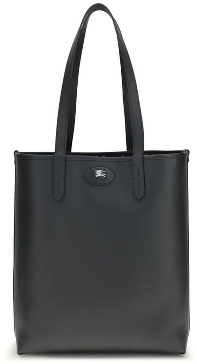 Burberry Burberry Black Calf Leather Bos Taurus Shoulder Bag