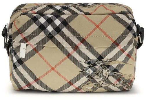 Burberry Burberry Beige Polyester Shoulder Bag