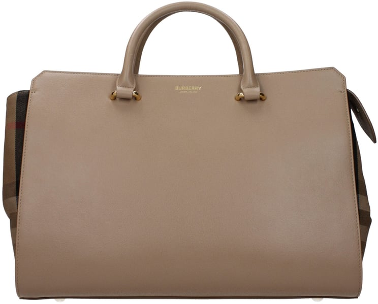 Burberry Burberry Beige Leather Handbag