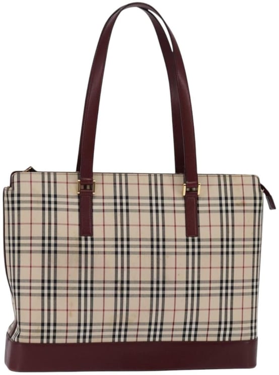 Burberry Burberry Nova Check Tote canvas check pattern