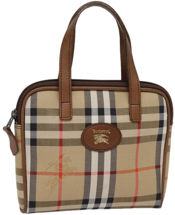 Burberry Burberry Nova Check Bowling Bag Canvas