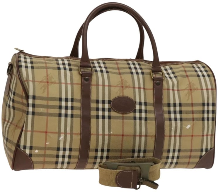 Burberry Burberry Nova check boston bag Canvas