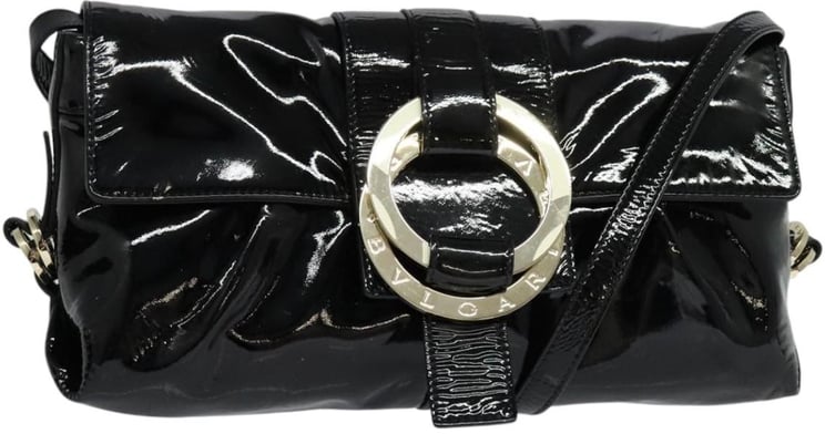 Bvlgari Bvlgari Chandra Flap Shoulder Bag Enamel