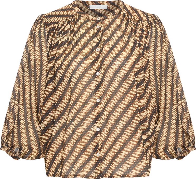 By Bar By-bar - Becky Manilla Blouse - 26112062 - 887 Manilla Print