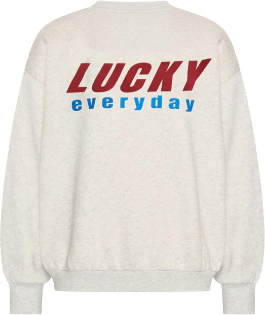 By Bar By-bar - Bibi Melange Lucky everday Sweater - 26218902 - 815 Light Grey Melee
