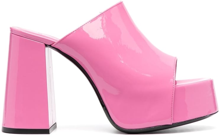 By Far Sandals Fuchsia