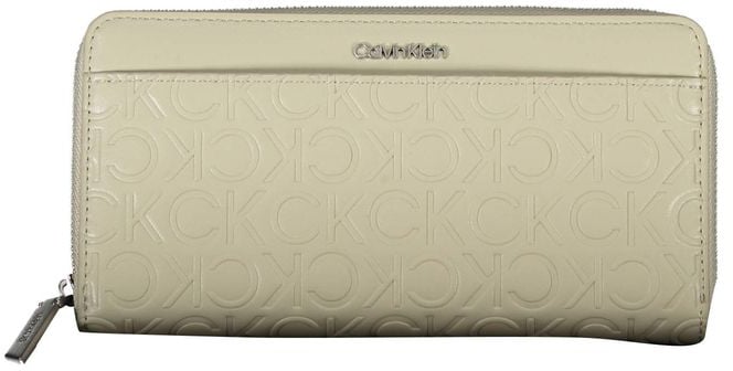 Calvin Klein Calvin Klein Beige Polyurethane Women Wallet