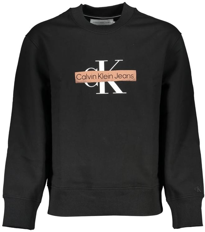 Calvin Klein Calvin Klein Black Cotton Men's Sweatshirt