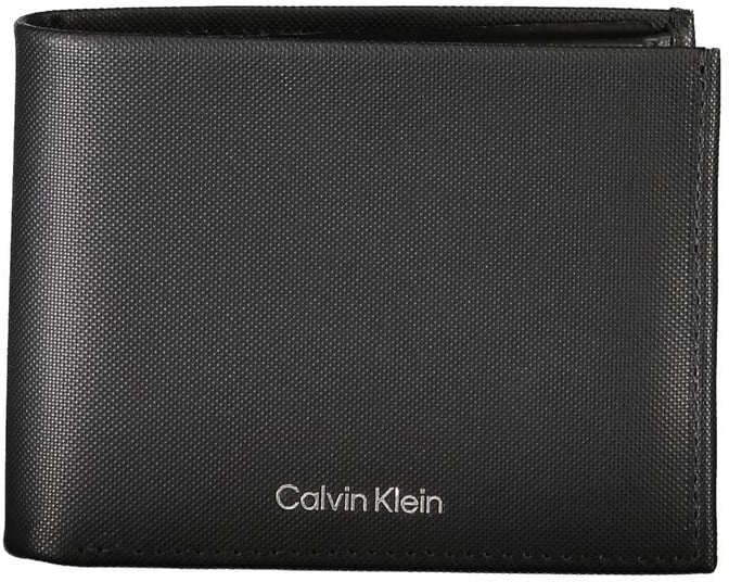 Calvin Klein Calvin Klein Elegant Black Leather Wallet with RFID Blocking