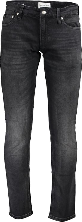 Calvin Klein Calvin Klein Black Cotton Men's Slim-Fit Jeans