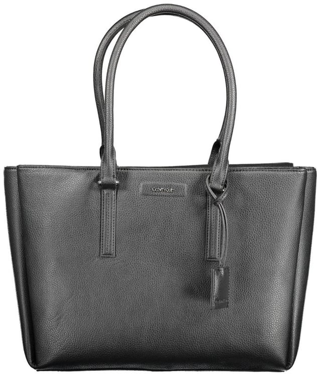 Calvin Klein Calvin Klein Black Polyurethane Women Shoulder Bag
