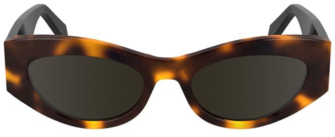 Calvin Klein Calvin Klein Marrone Acetate Women Sunglasses