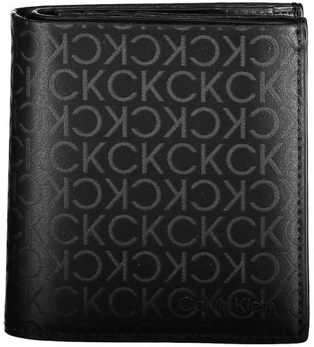 Calvin Klein Calvin Klein Black Polyurethane Men Wallet