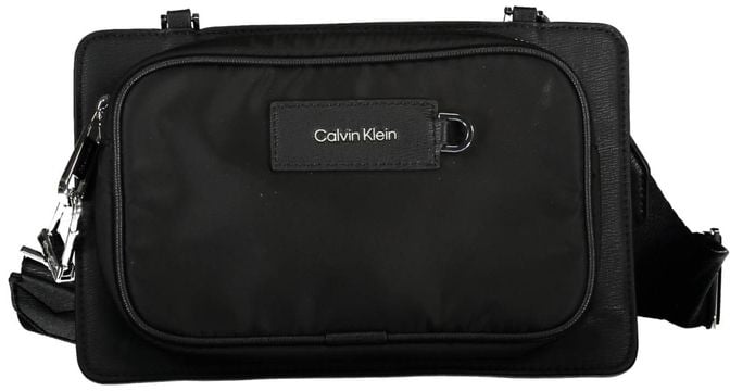 Calvin Klein Calvin Klein Black Polyester Men's Shoulder Bag