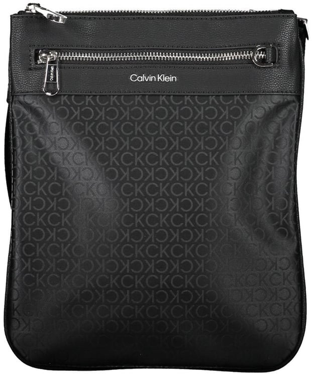 Calvin Klein Calvin Klein Black Polyester Men's Shoulder Bag