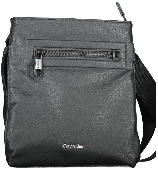 Calvin Klein Calvin Klein Black Polyester Men's Shoulder Bag