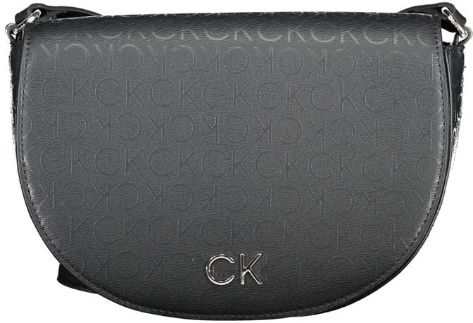 Calvin Klein Calvin Klein Black Polyurethane Women Shoulder Bag