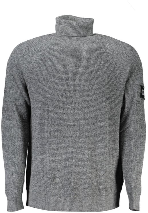 Calvin Klein Calvin Klein Grigio Wool Mens Sweater