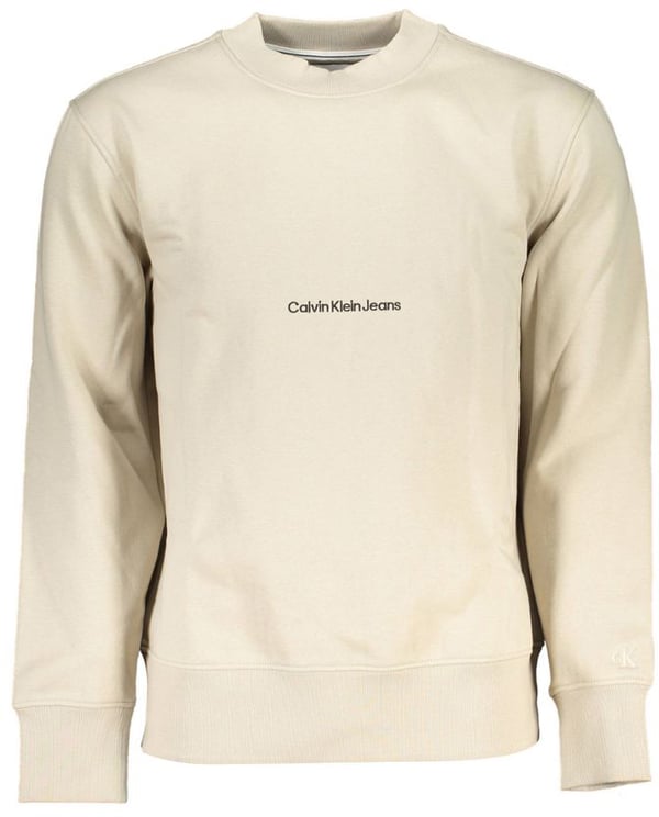 Calvin Klein Calvin Klein Beige Cotton Men Sweatshirt