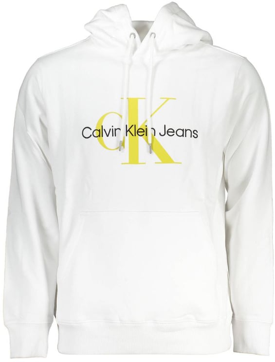 Calvin Klein Calvin Klein White Cotton Men Sweatshirt