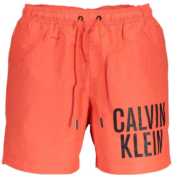Calvin Klein Calvin Klein Red Recycled Polyester Men's Swim Boxer