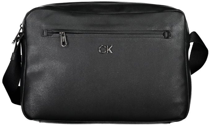 Calvin Klein Calvin Klein Nero Recycled Polyester Men Briefcase