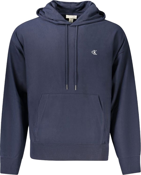 Calvin Klein Calvin Klein Blue Cotton Men's Hoodie
