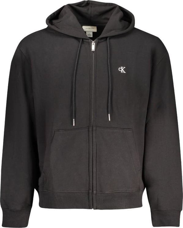 Calvin Klein Calvin Klein Black Cotton Men's Sweatshirt Hoodie
