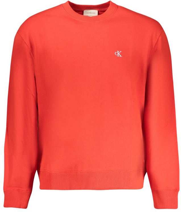 Calvin Klein Calvin Klein Red Cotton Men Sweatshirt