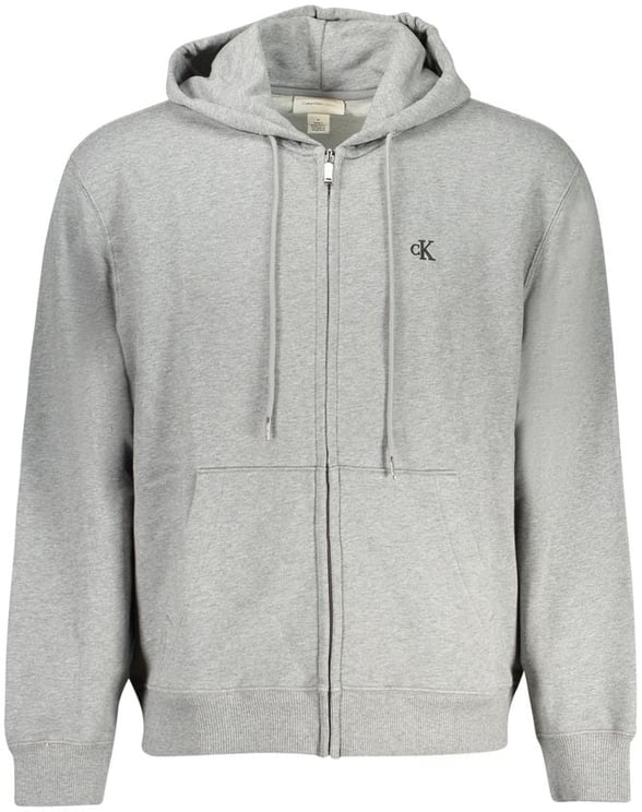 Calvin Klein Calvin Klein Grigio Cotton Men Sweatshirt